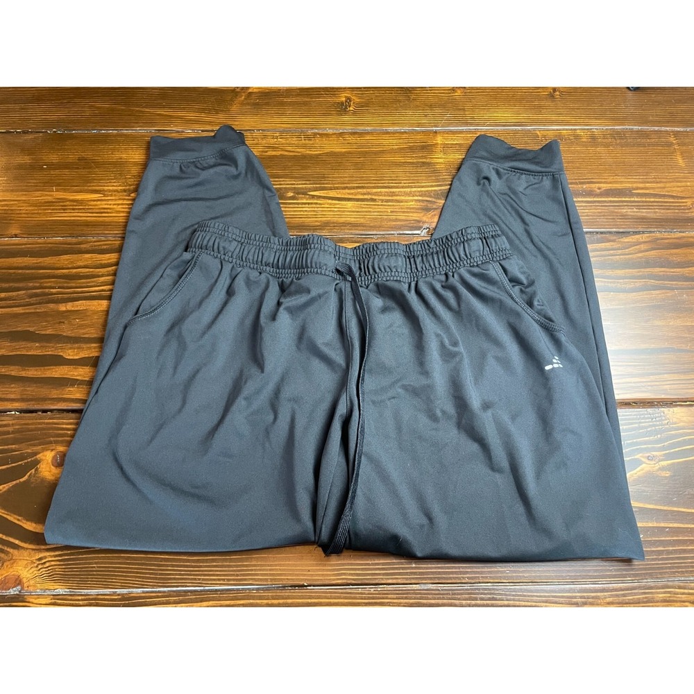 BCG 1977 Jogging Pants Men's Size XL Black Activewear Drawstring Lounge Stretch